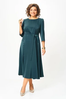 Платье 3087 изумрудный Lady Style Classic