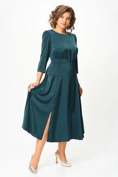Платье 3087 изумрудный Lady Style Classic