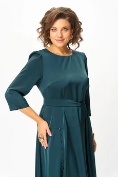 Платье 3087 изумрудный Lady Style Classic