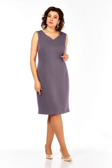 Костюм с платьем 3123 сиреневые тона Lady Style Classic