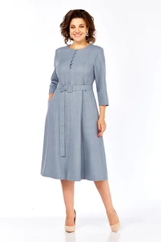 Платье 3129 синие тона Lady Style Classic