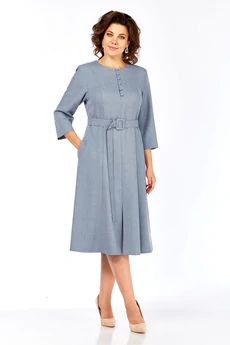 Платье 3129 синие тона Lady Style Classic