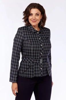 Костюм брючный 564 темно-синий Lady Style Classic