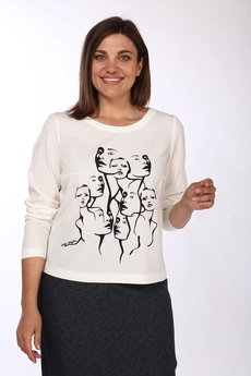 Костюм с юбкой 909 Lady Style Classic