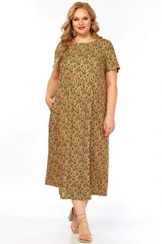 Платье 2681 янтарный LadyThreeStars