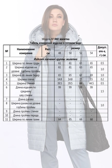 Жилет 068 голубой Ladysecret