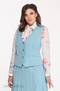 Костюм с юбкой 1607 бирюза Ladysecret
