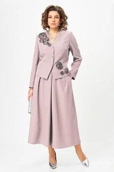 Костюм с юбкой 25105 пыльная роза Ladysecret