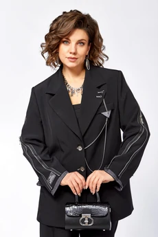 Костюм брючный 25225 черный Ladysecret