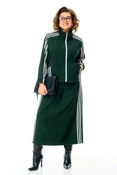 Костюм с юбкой 26260 зеленый Ladysecret