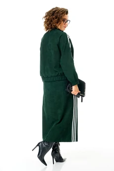 Костюм с юбкой 26260 зеленый Ladysecret