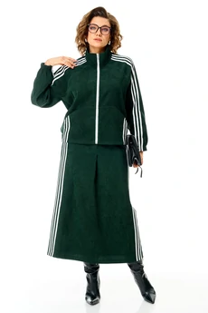 Костюм с юбкой 26260 зеленый Ladysecret