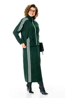 Костюм с юбкой 26260 зеленый Ladysecret