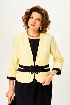 Костюм с платьем 26322 желтый + черный Ladysecret