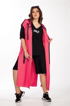 Костюм с шортами 2756 малина + василёк Ladysecret