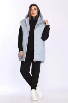 Спортивный костюм 2780 голубой + черный Ladysecret