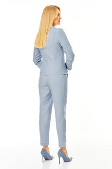 Костюм брючный 2848-1 голубой DOGGI