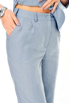 Костюм брючный 2848-1 голубой DOGGI