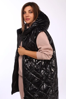 Спортивный костюм 2860 черный + бежевый Ladysecret