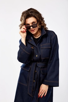 Костюм брючный 2990 синий Ladysecret