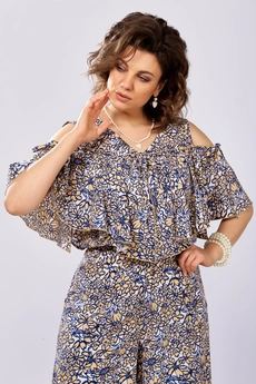 Костюм брючный 2996-2 мультиколор Ladysecret