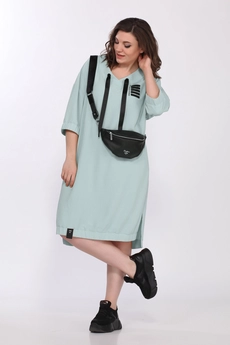 Платье 3675 голубой Ladysecret
