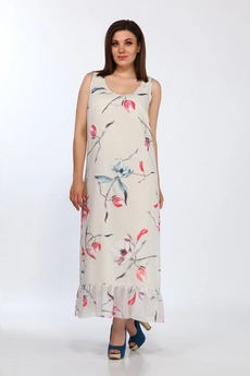 Костюм с платьем 3680 малиновый Ladysecret