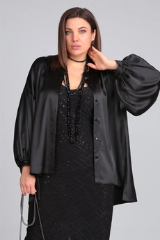 Костюм с платьем 3716 черный Ladysecret