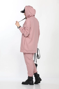 Спортивный костюм 4001 белый + розовый Ladysecret