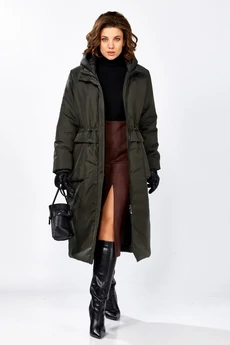 Пальто 8295 хаки Ladysecret