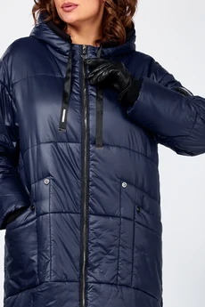 Пальто 8302 синий Ladysecret