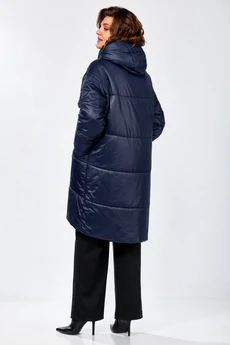 Пальто 8302 синий Ladysecret