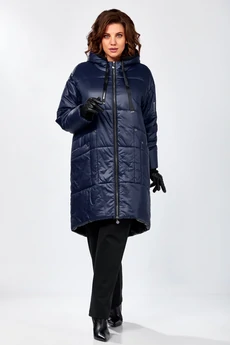 Пальто 8302 синий Ladysecret