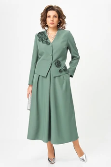Костюм с юбкой 25105 мята Ladysecret
