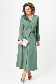 Костюм с юбкой 25105 мята Ladysecret