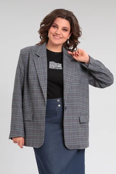Жакет 0221 клетка Ladysecret