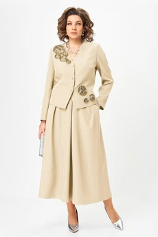 Костюм с юбкой 25105 миндаль Ladysecret