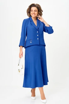 Костюм с юбкой 25106 василек Ladysecret