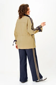 Костюм брючный 25228 платиново-синий Ladysecret