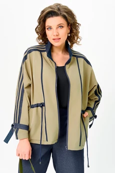 Костюм брючный 26232 хаки-синий Ladysecret