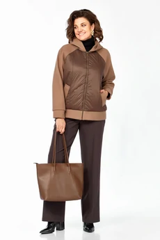Куртка 9011 коричневый-шоколад Ladysecret