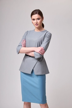 Костюм с юбкой 709 Lars Style