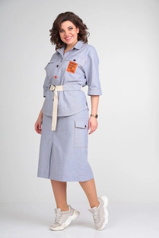 Костюм с юбкой 362 Le Collect