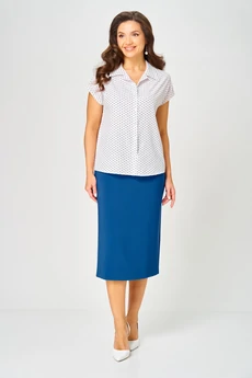 Блузка 12550 горох LeNata