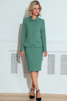Костюм с юбкой 21212 ментол LeNata