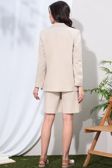 Костюм с шортами 31261 бежевый LeNata