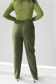 Брюки  Р-025 зеленый чай LegendStyle