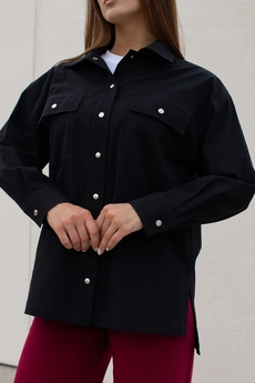 Блузка B-011 черный LegendStyle