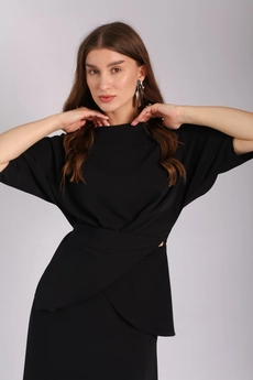 Блузка B-028 черный LegendStyle