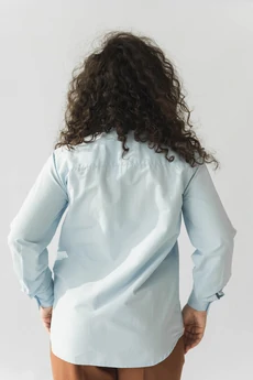 Рубашка B-030 голубой LegendStyle